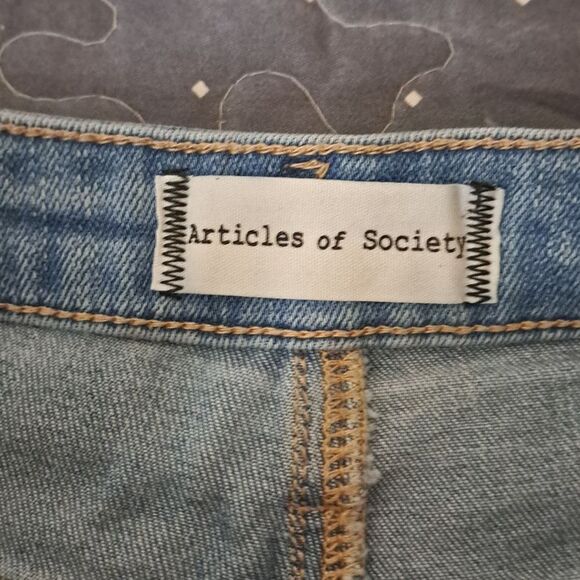 Articles Of Society distressed jean shorts size 27 - Picture 2 of 5
